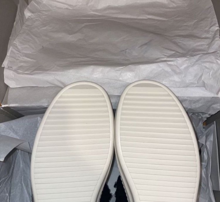 Rick Owen Slash Low Top Sneakers
