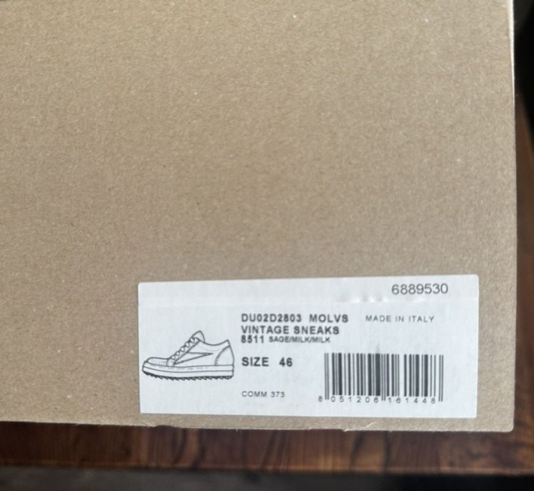 Rick Owen vans