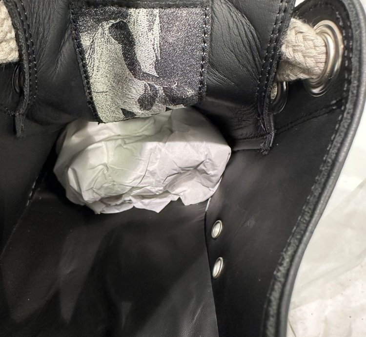 RICK OWENS - Low Sneaks Black Milk