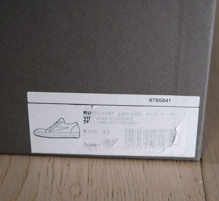 RICK OWENS - VINTAGE SNEAKS