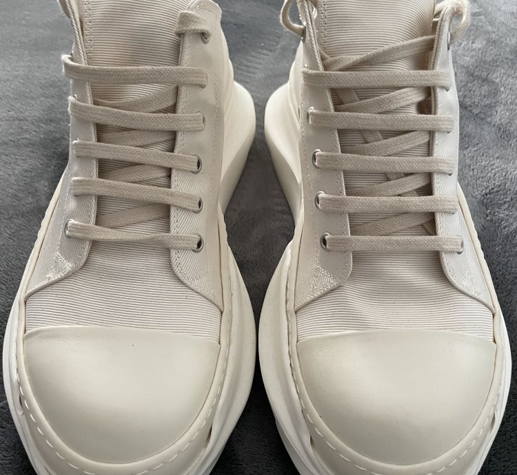 Rick Owens Abstract Ramones Cream