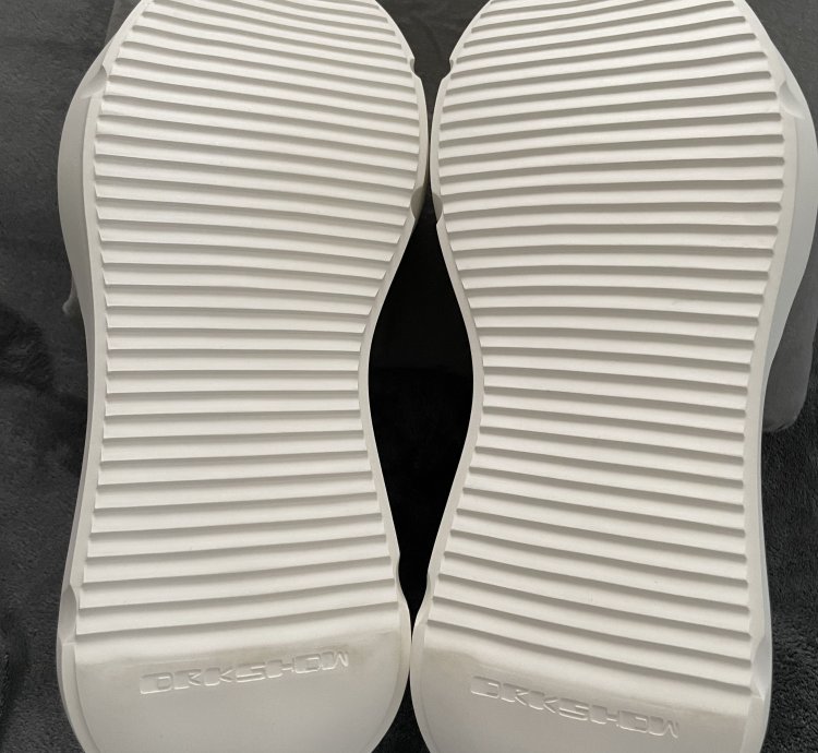 Rick Owens Abstract Ramones Cream