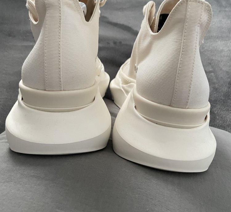 Rick Owens Abstract Ramones Cream