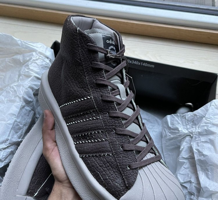 Rick Owens Adidas AW16 Brown Mastodon Pro Model