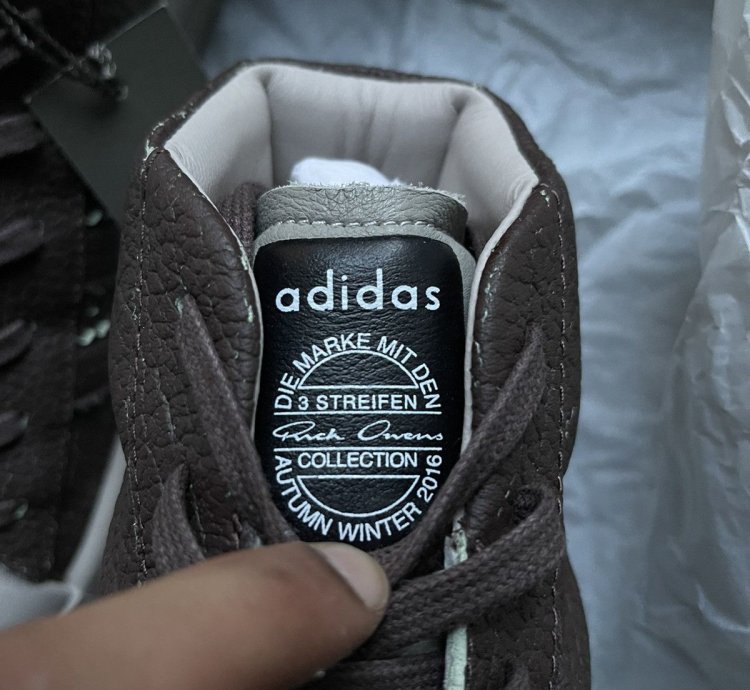 Rick Owens Adidas AW16 Brown Mastodon Pro Model