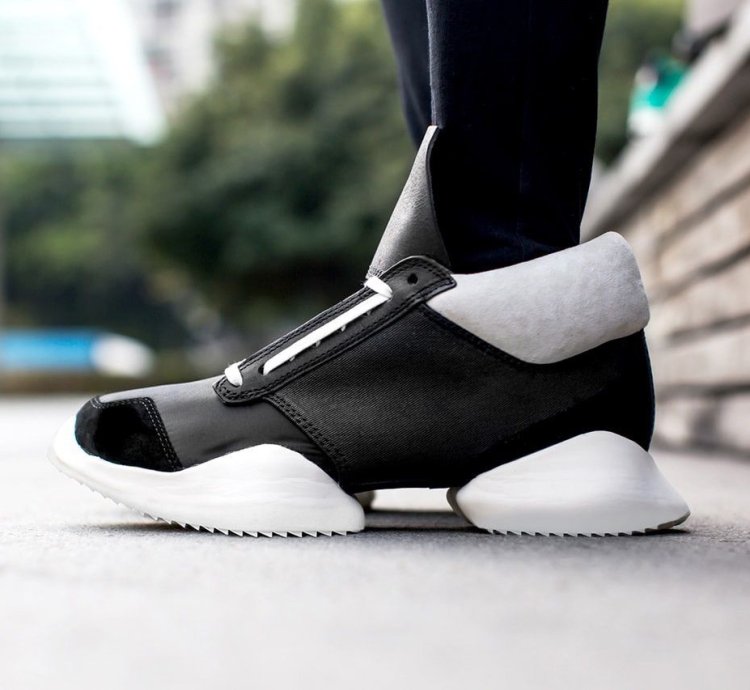 Rick Owens and Adidas collaboration sneakers