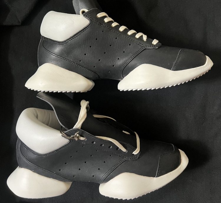 Rick Owens and Adidas collaboration sneakers