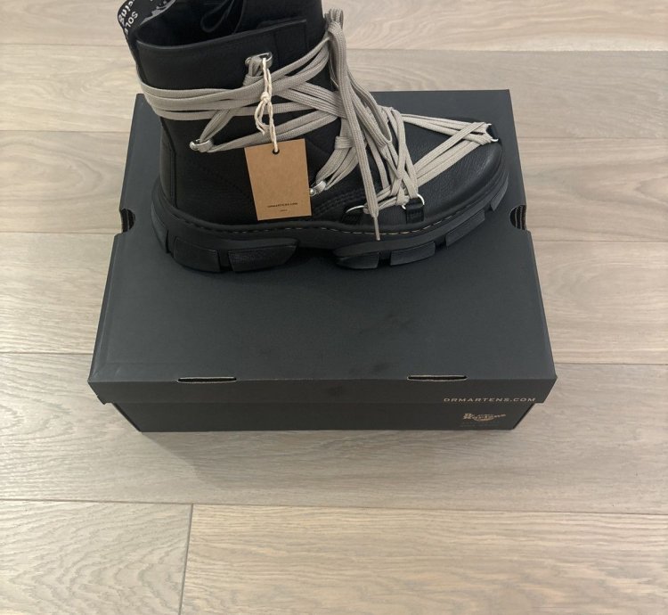 RICK OWENS and Dr Martens 1460 DMXL Megalace Ro