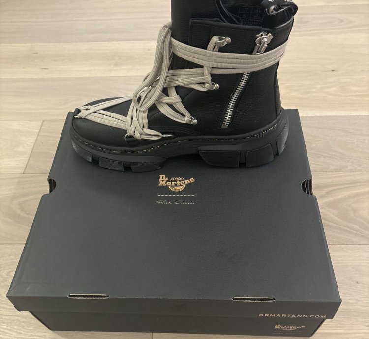 RICK OWENS and Dr Martens 1460 DMXL Megalace Ro
