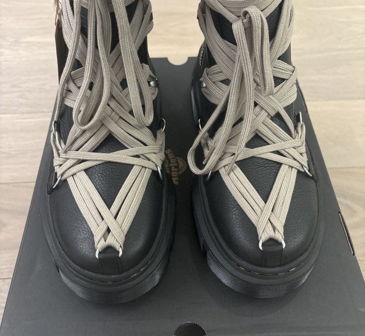 RICK OWENS and Dr Martens 1460 DMXL Megalace Ro