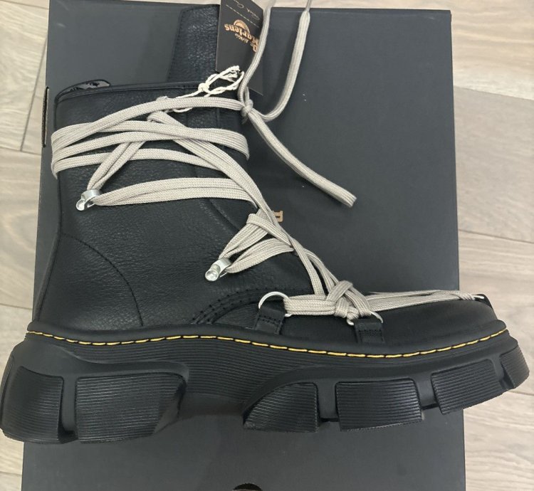 RICK OWENS and Dr Martens 1460 DMXL Megalace Ro