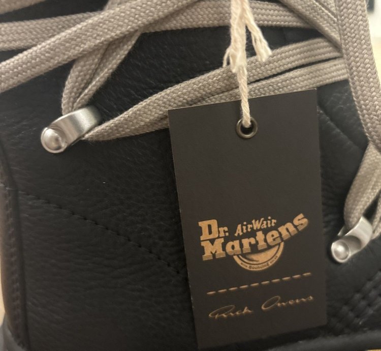 RICK OWENS and Dr Martens 1460 DMXL Megalace Ro