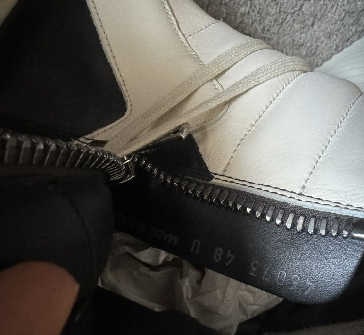 Rick Owens Black Geobasket Sneakers