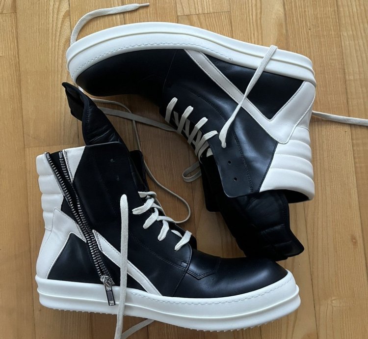 Rick Owens Black Geobaskets