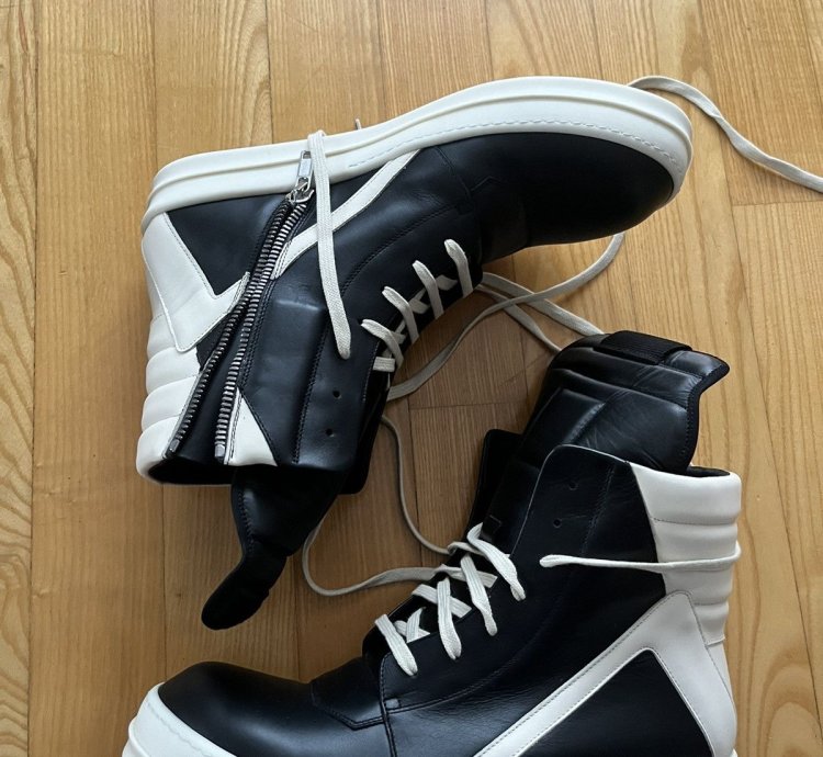 Rick Owens Black Geobaskets