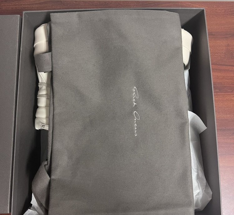 Rick Owens Black Mega Bumper Geobasket Sneakers