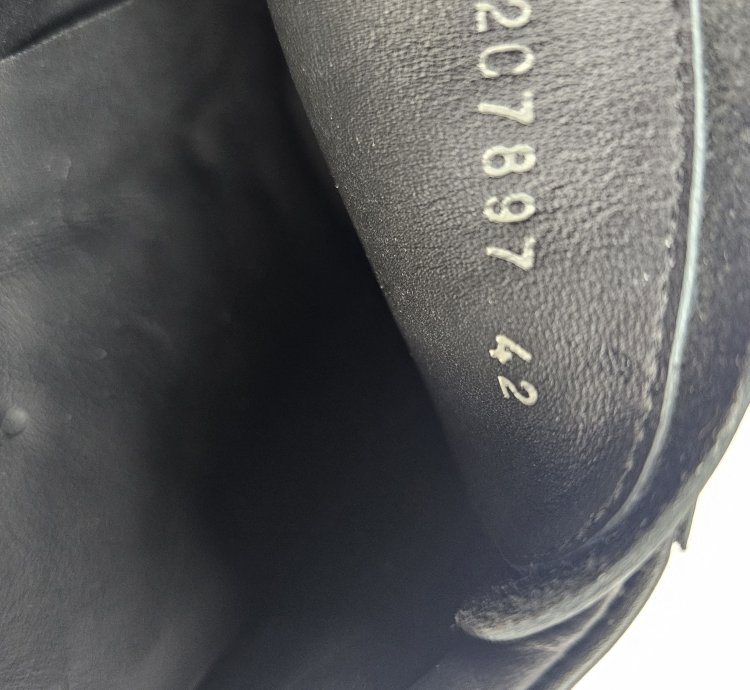 Rick Owens Black Milk Vintage Leather Sneakers New Size 42