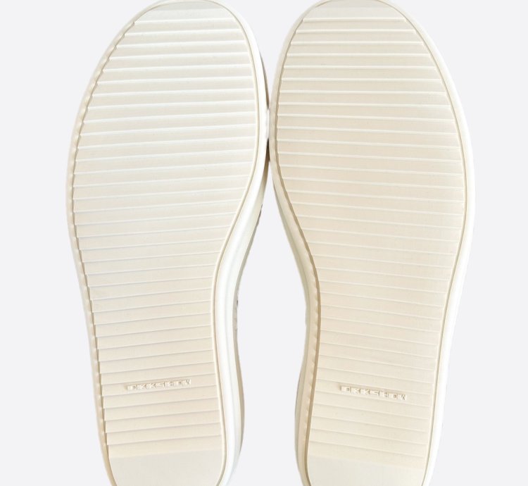 Rick Owens Black White Hightop Sneakers