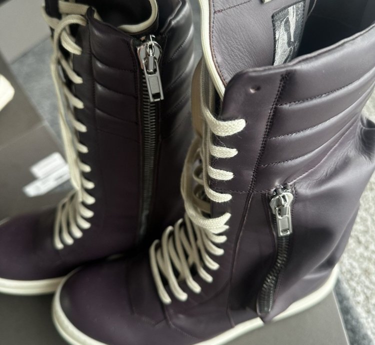 Rick Owens Cargobasket Amethyst milk