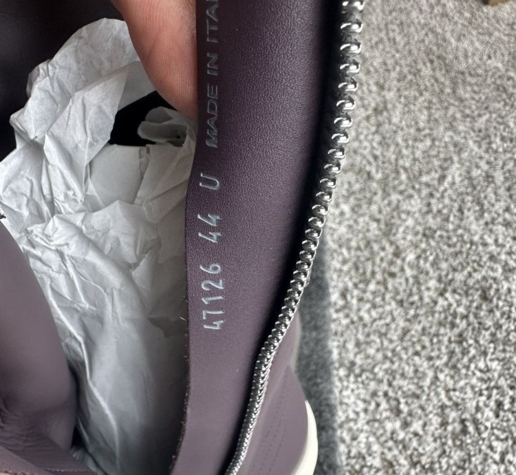 Rick Owens Cargobasket Amethyst milk