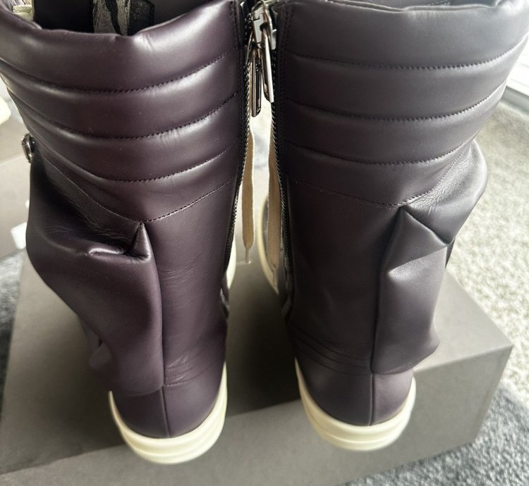 Rick Owens Cargobasket Amethyst milk