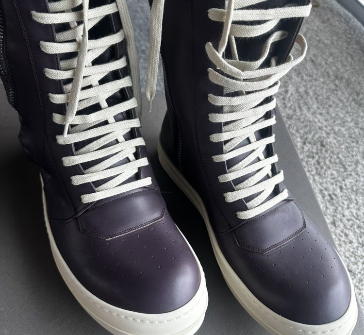 Rick Owens Cargobasket Amethyst milk