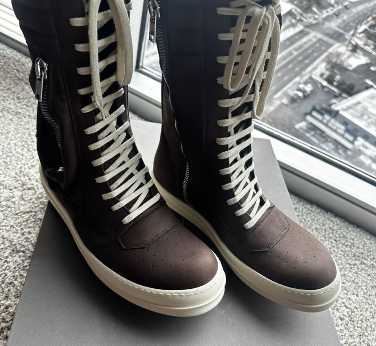 Rick Owens CargoBasket BROWN MILK