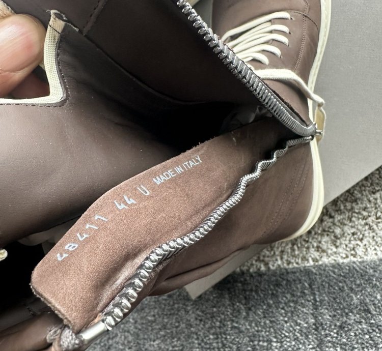 Rick Owens CargoBasket BROWN MILK