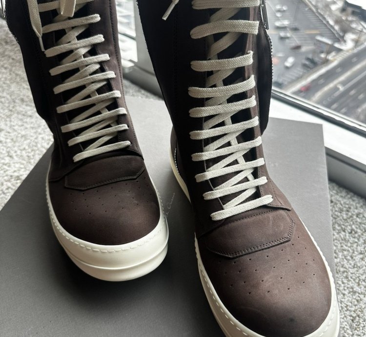 Rick Owens CargoBasket BROWN MILK