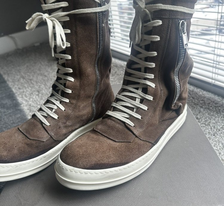 Rick Owens cargobasket sneakers