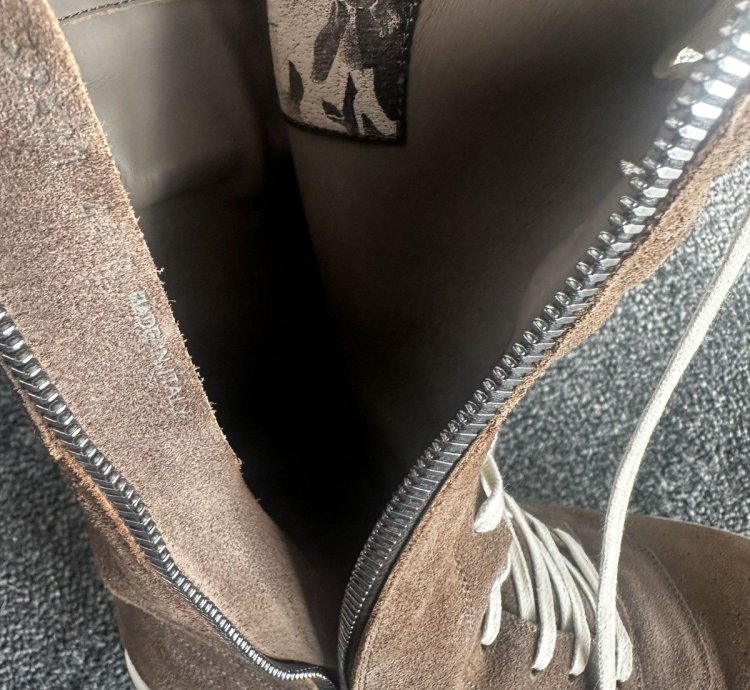 Rick Owens cargobasket sneakers