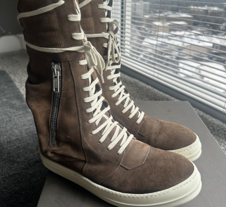 Rick Owens cargobasket sneakers