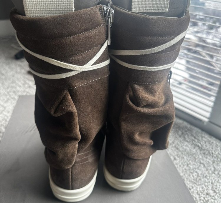 Rick Owens cargobasket sneakers