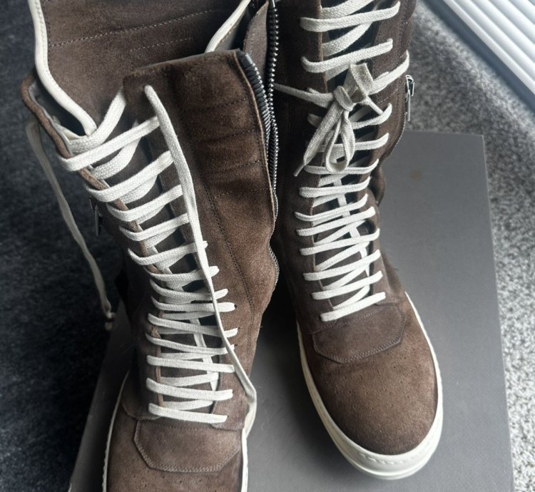 Rick Owens cargobasket sneakers
