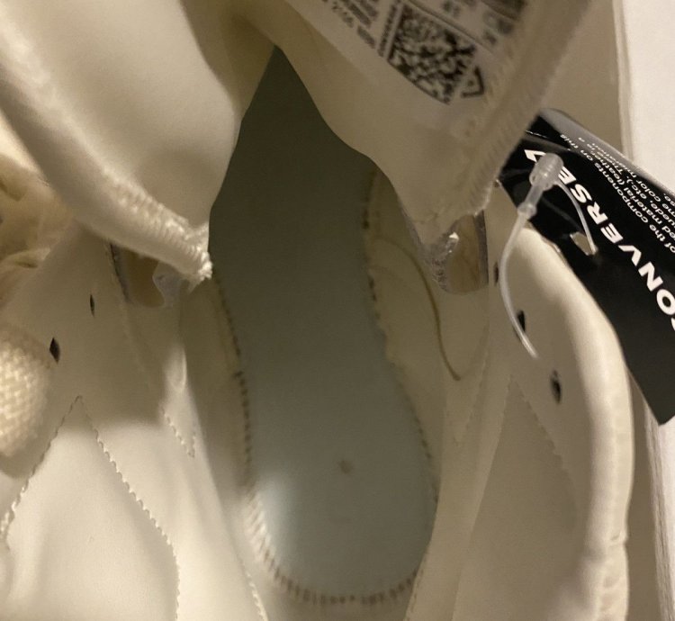 Rick owens cream TURBOWPN converse Mid