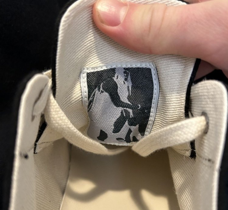 RICK OWENS DENIM SHOES - LOW SNEAKS
