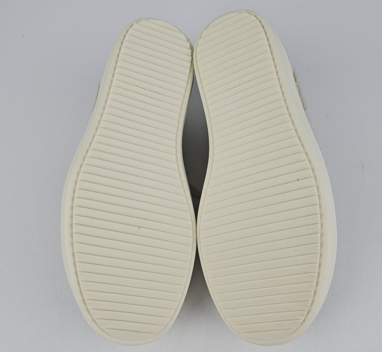 Rick Owens Dirty Acid Milk Vintage Low Top Sneakers New 41 5
