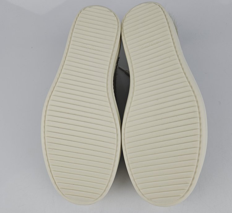 Rick Owens Dirty Acid Milk Vintage Low Top Sneakers New 44