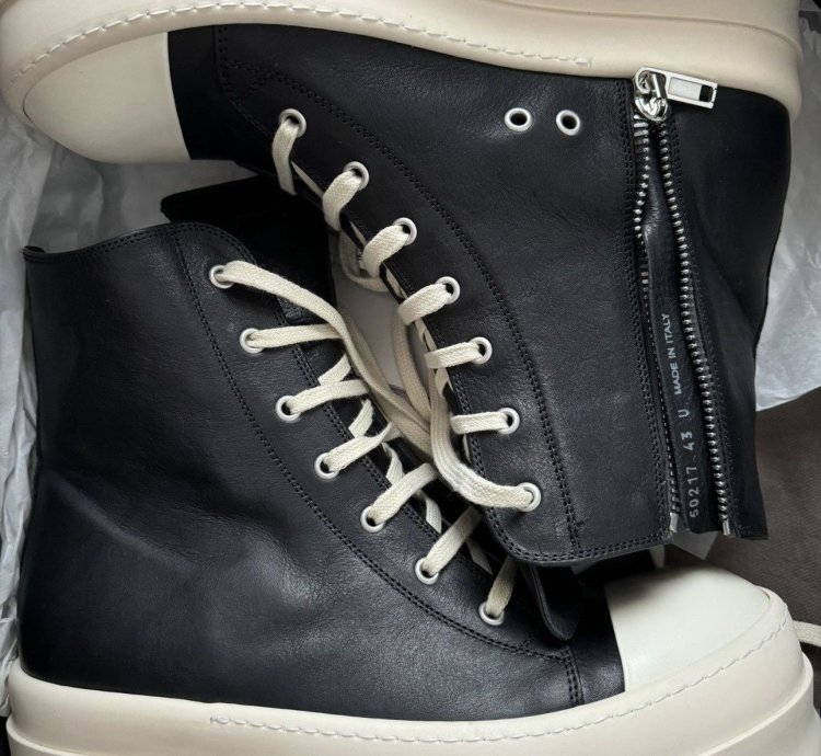 Rick Owens Double Bumber Leather Ramones Mainline