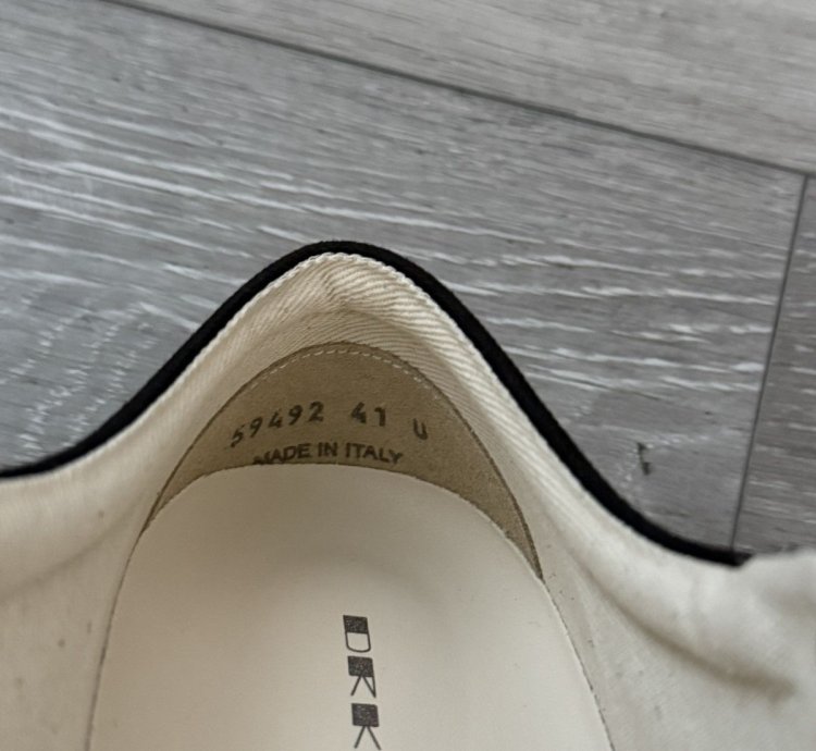 Rick Owens DrkShdw Black Vintage Sneakers black milk milk