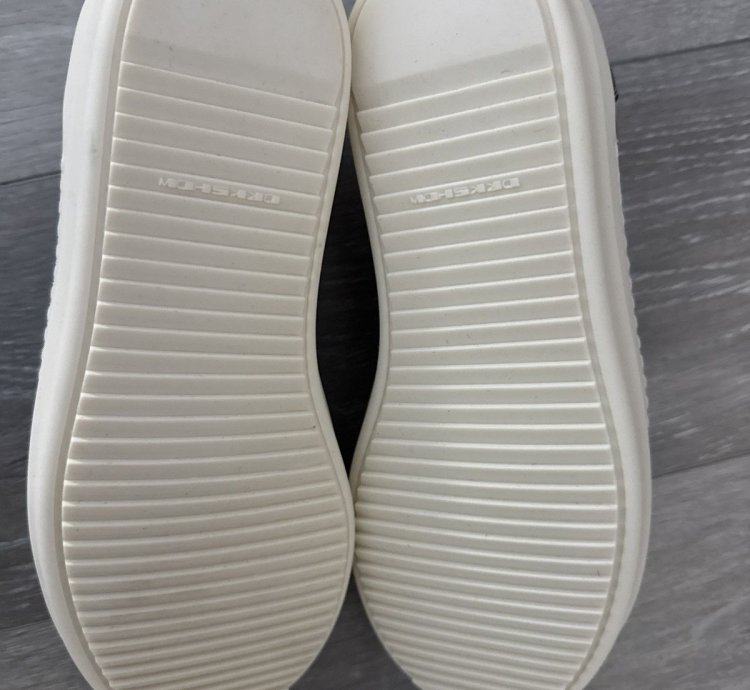 Rick Owens DrkShdw Black Vintage Sneakers black milk milk