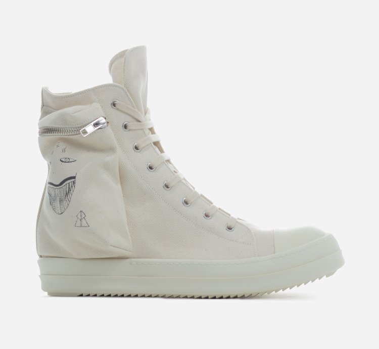 RICK OWENS DRKSHDW Cargo Pocket Face Ramones High