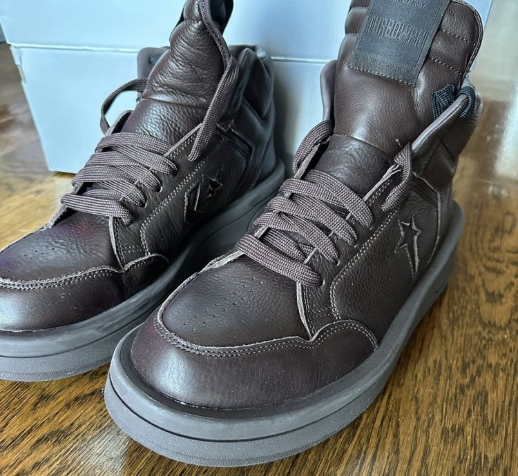 Rick Owens Drkshdw Converse Turbowpns Ox Blood 11 5 NEW