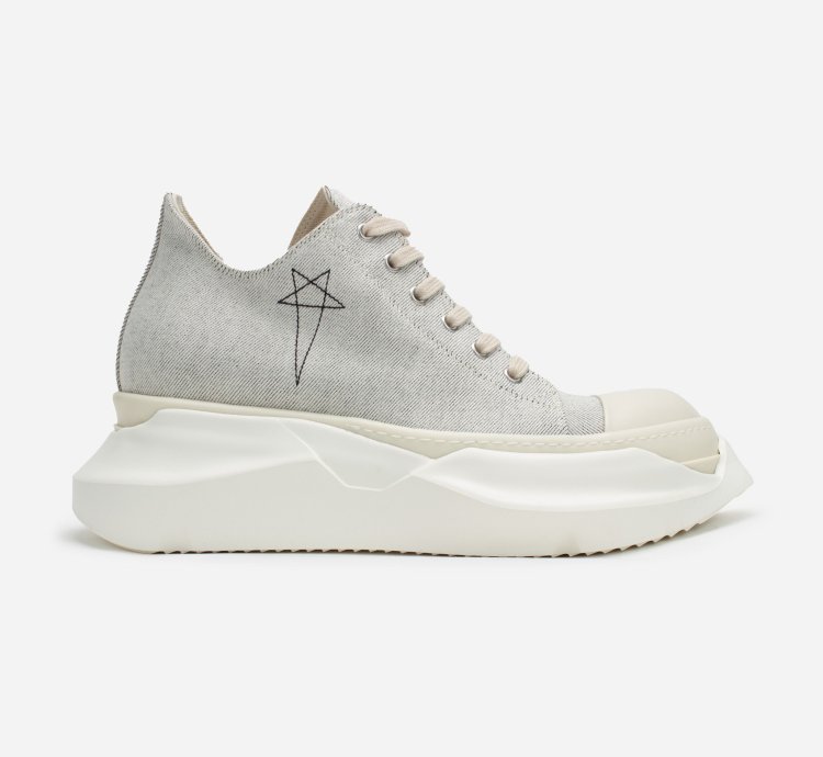 RICK OWENS DRKSHDW Denim Abstract Ramones Low