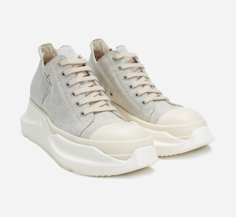 RICK OWENS DRKSHDW Denim Abstract Ramones Low