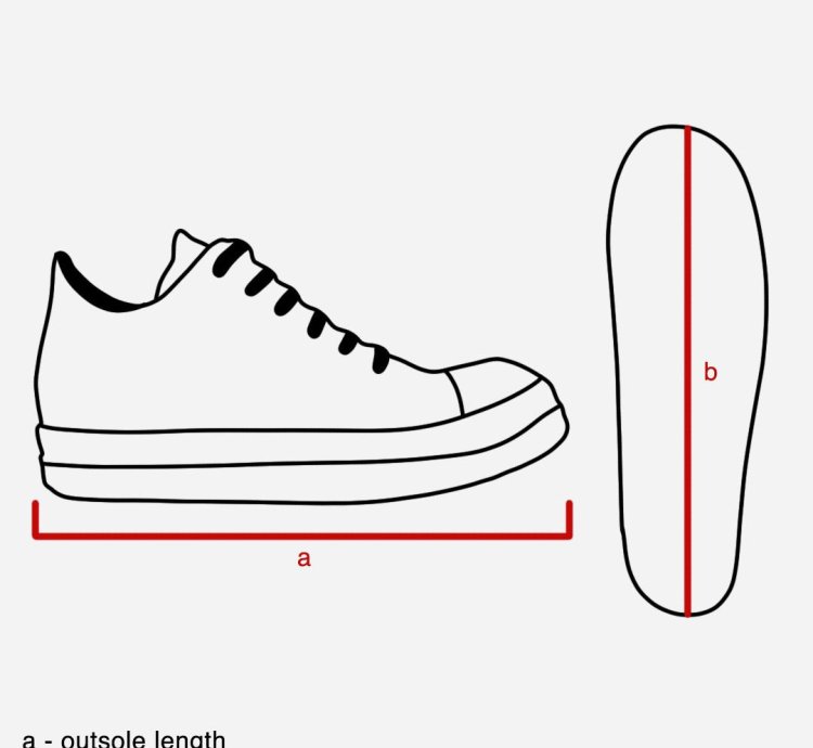 RICK OWENS DRKSHDW Denim Abstract Ramones Low