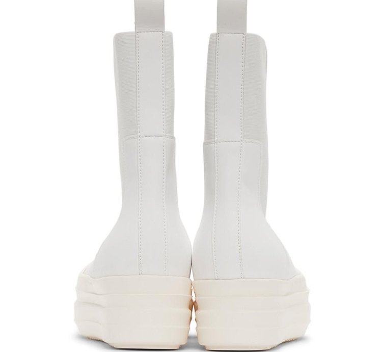 Rick Owens DRKSHDW Double Bumper Beetle White
