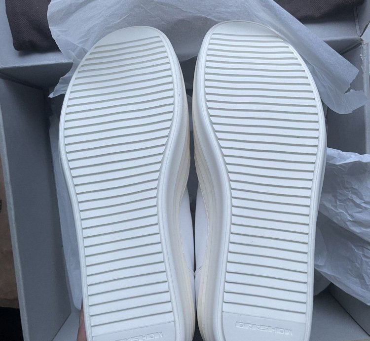 Rick Owens DRKSHDW Double Bumper Beetle White