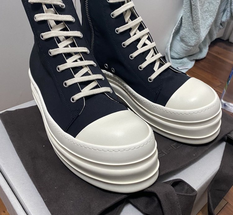 Rick Owens Drkshdw Double Bumper Ramones