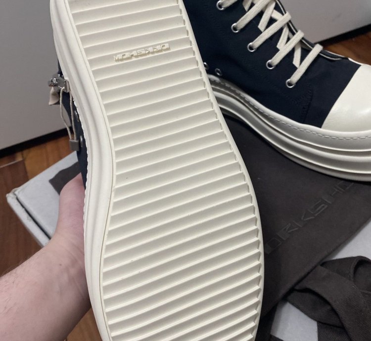 Rick Owens Drkshdw Double Bumper Ramones